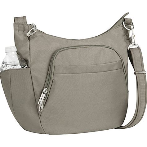 travelon anti-theft classic crossbody bucket bag rfid blocking|travelon classic rfid fanny pack.